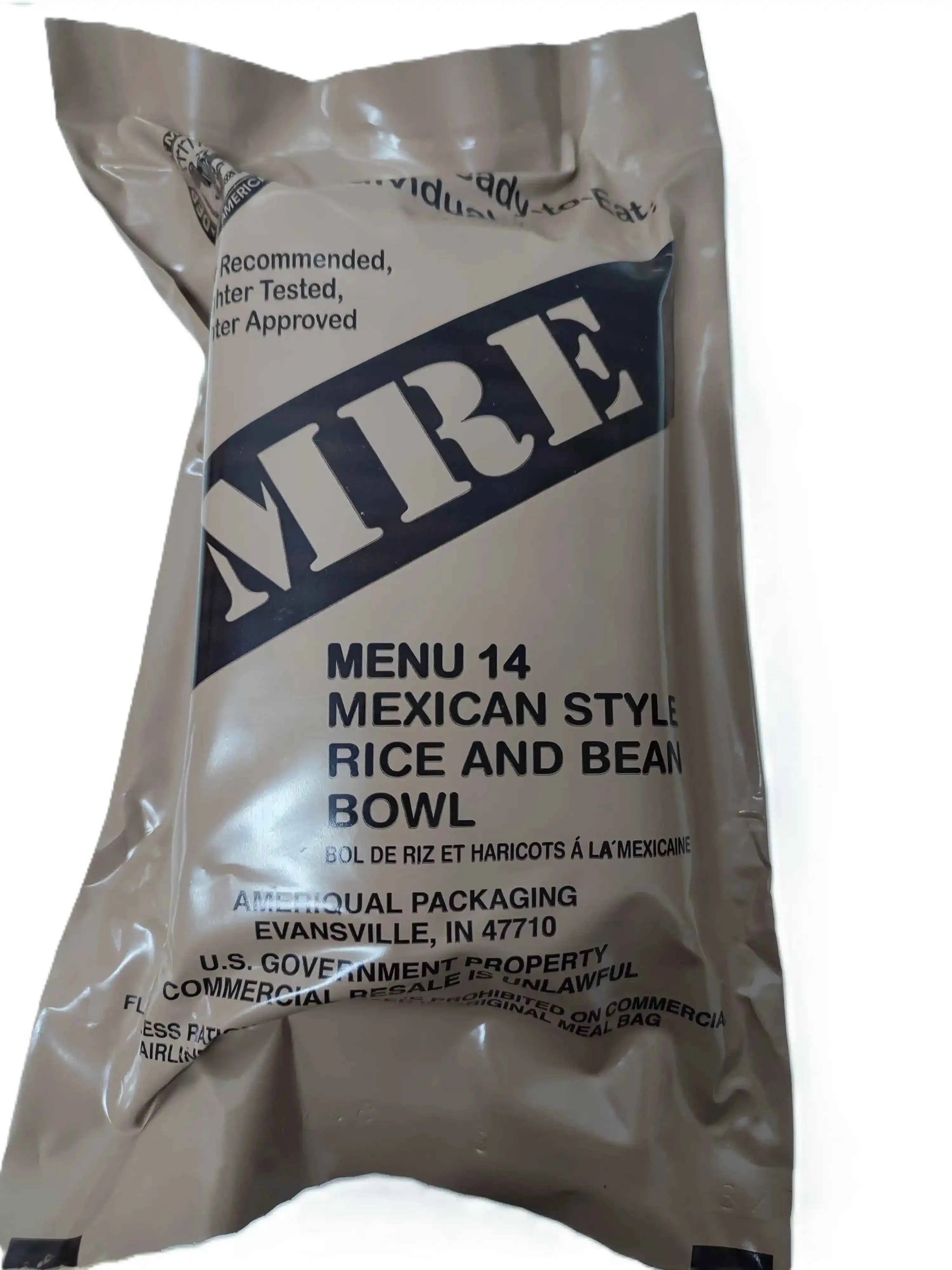 Ración militar MRE Menu 14