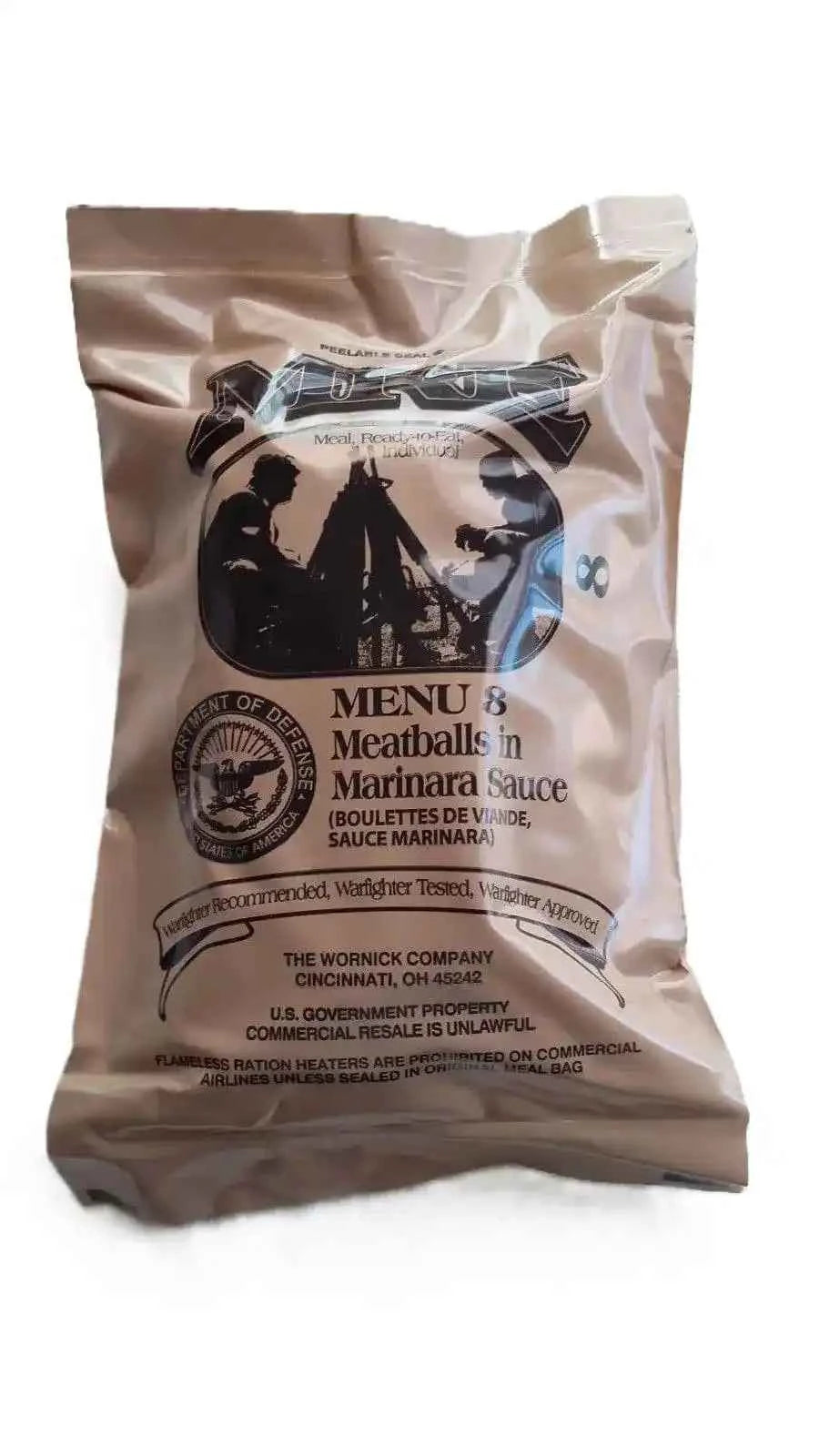 Ración militar MRE Menu 8