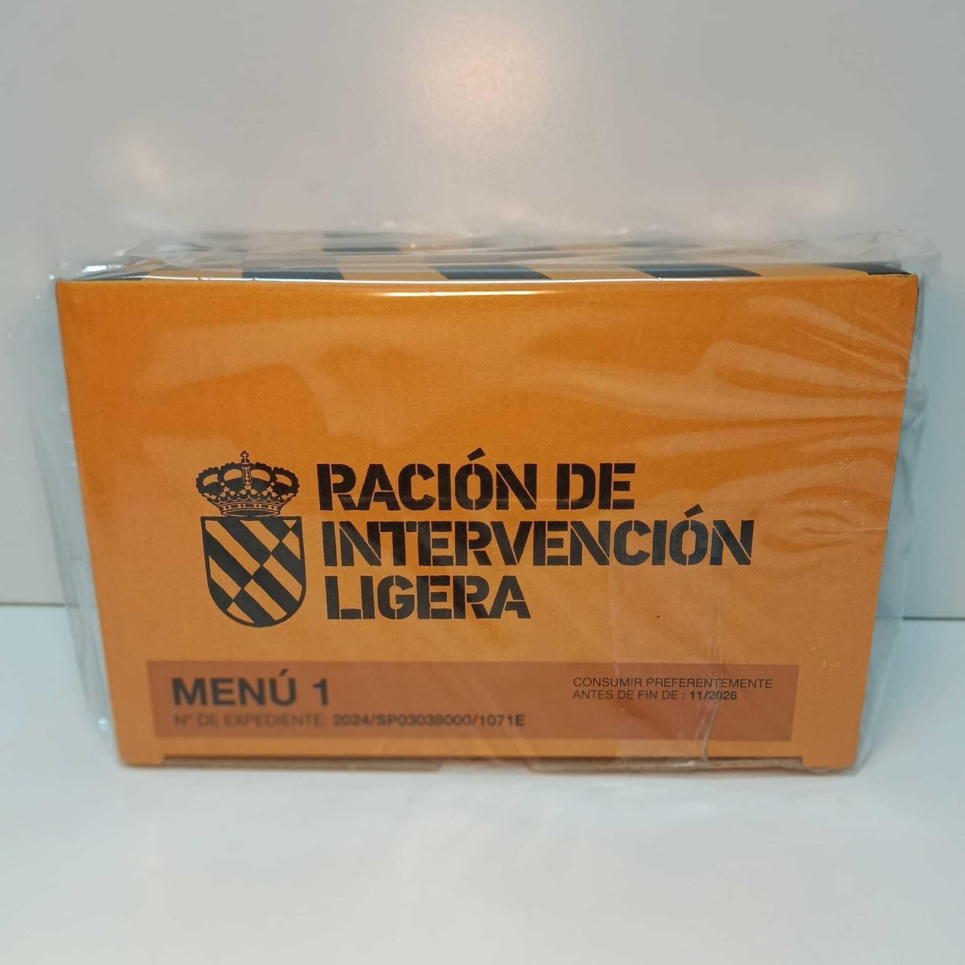 Ración de Intervención Ligera UME - RACIONES DE COMBATE MRE