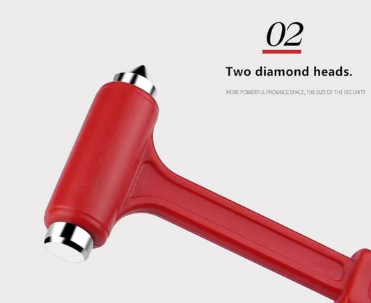 Martillo de Seguridad para Coche 2 en 1 - RACIONES DE COMBATE MRE