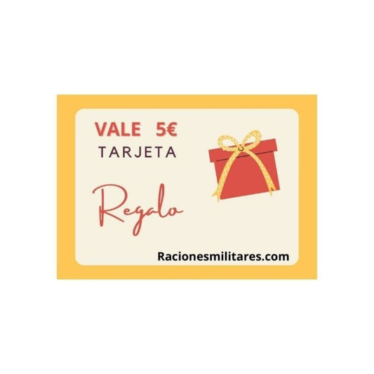 Tarjeta de Regalo 5€