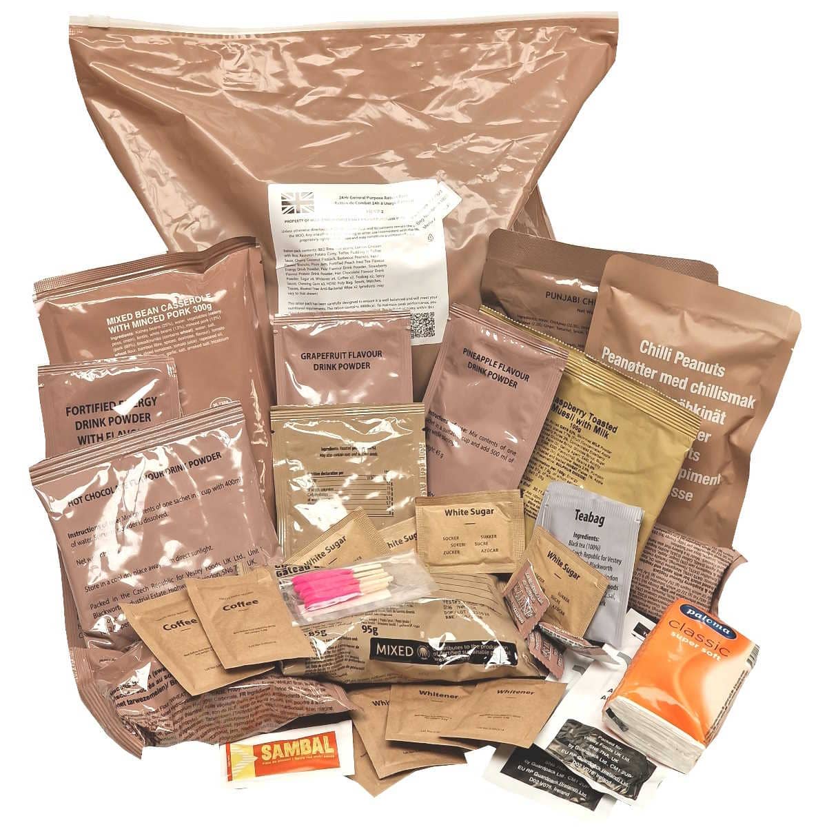 UK British 24H MRE 3