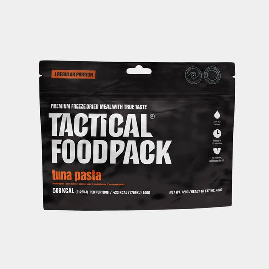 Atún pasta Tactical Foodpack comida liofilizada camping supervivencia