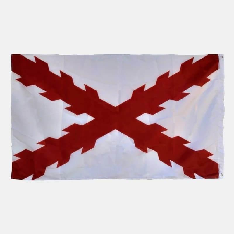 Bandera Cruz Borgoña española Tercios histórica militar