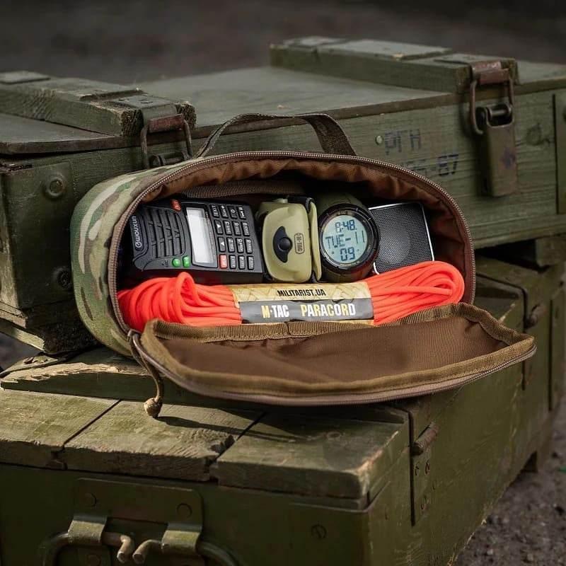 Bolsa transporte M-TAC Elite abierta compartimentos táctica