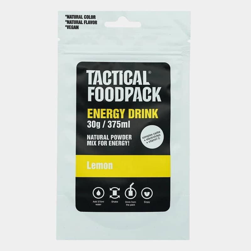Bebida Isotónica Energética en Polvo-Tactical Foodpack