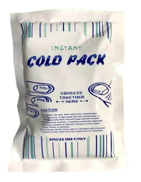 Bolsa Hielo frío Instantaneo portable - golpes 1 uso - RACIONES DE COMBATE MRE