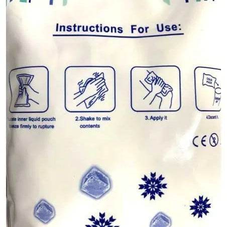Bolsa Hielo frío Instantaneo portable - golpes 1 uso - RACIONES DE COMBATE MRE