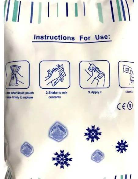 Bolsa Hielo frío Instantaneo portable - golpes 1 uso - RACIONES DE COMBATE MRE
