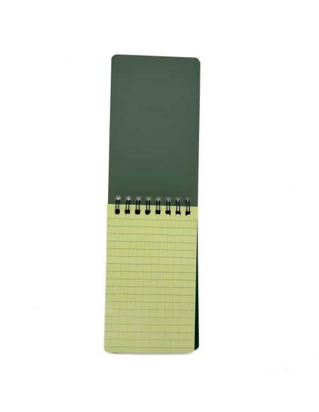 LIBRETA WATERPROOF 8X12CM IMMORTAL VERDE