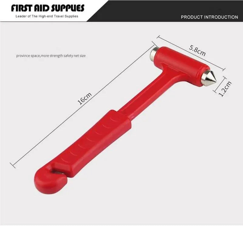Martillo de Seguridad para Coche 2 en 1  2