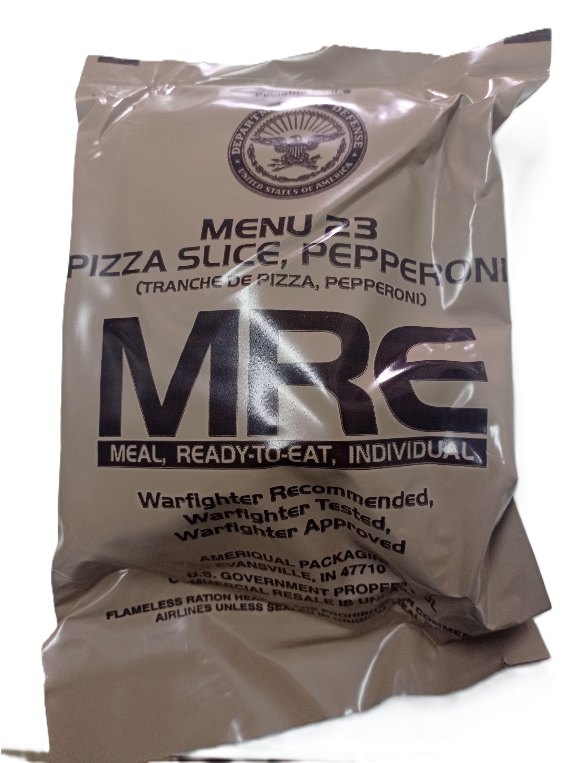 MRE USA Comida Militar Estados Unidos - RACIONES DE COMBATE/MRE