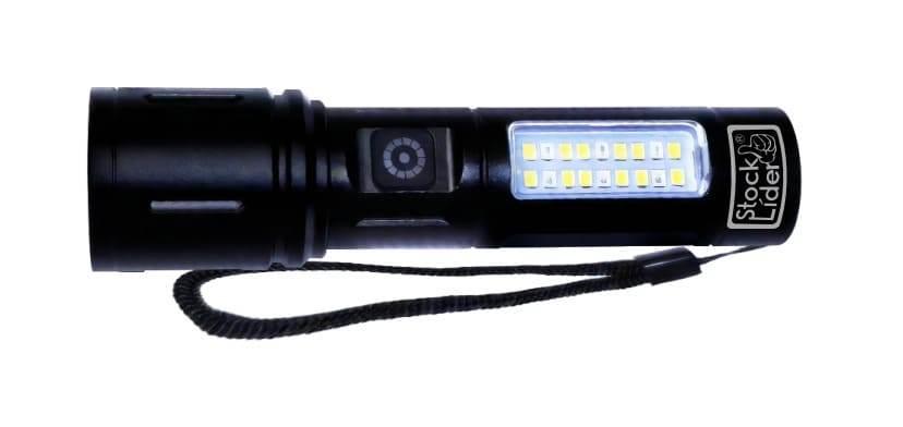 Linterna táctica recargable USB 25000W camping outdoor emergencia