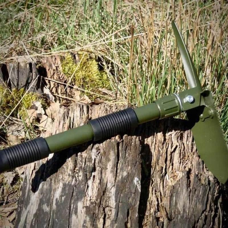 Pala pico militar plegable Mil-Tec camping supervivencia
