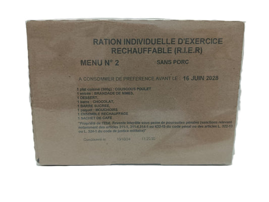Racion Individual Francesa 12h