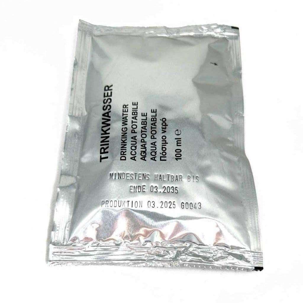 Ración Hidratación German Drinking Water 5x100ml - RACIONES DE COMBATE MRE