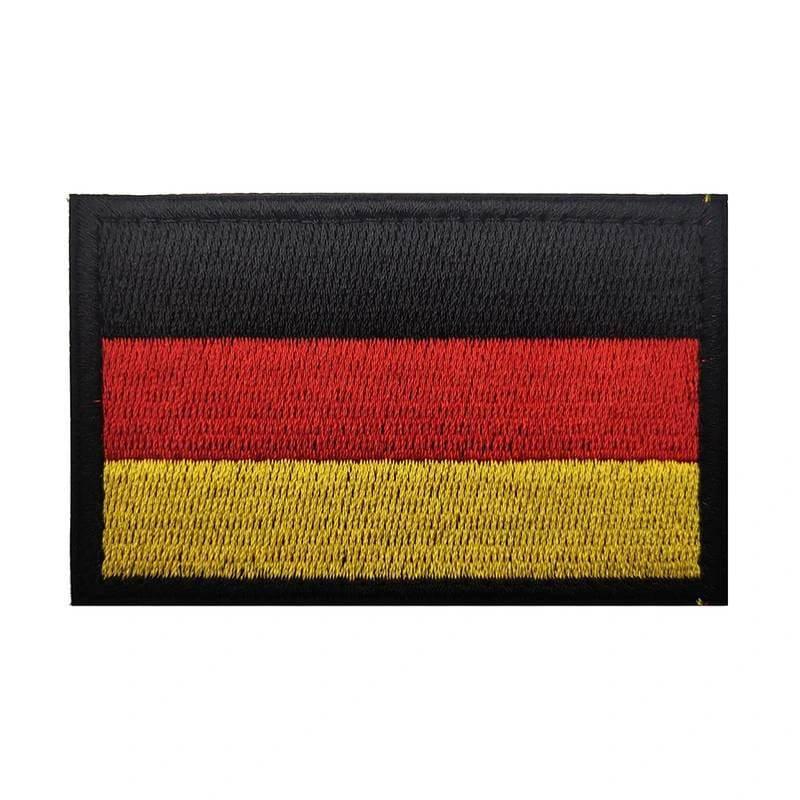 Parche bandera Alemania velcro táctico militar alemán