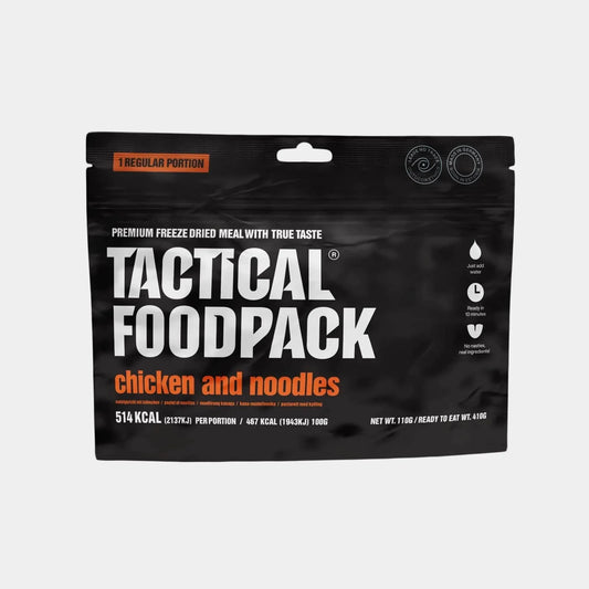 Pollo noodles Tactical Foodpack comida liofilizada camping outdoor
