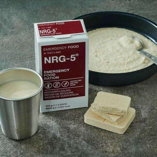 rRación supervivencia NRG-5 alta energía 20 años almacenamiento 