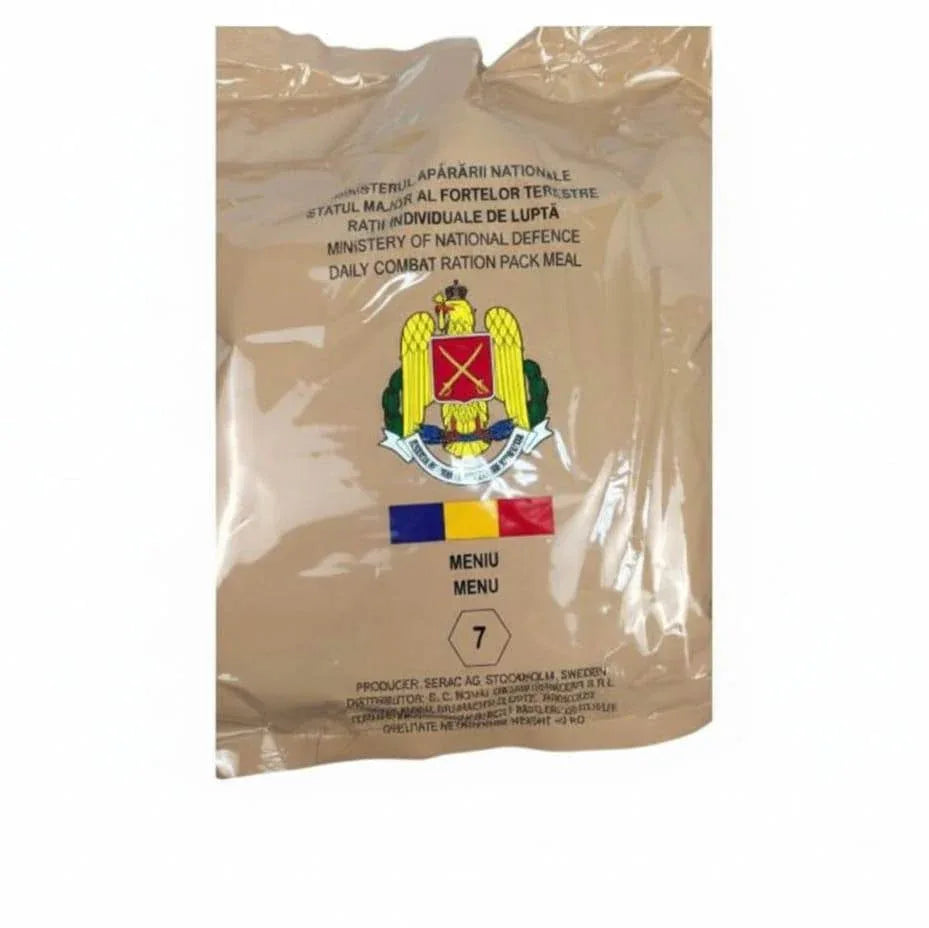 Ración militar rumana 24 horas MRE ejército Rumanía