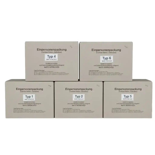 Ración militar alemana EPA ejército Alemania MRE combate