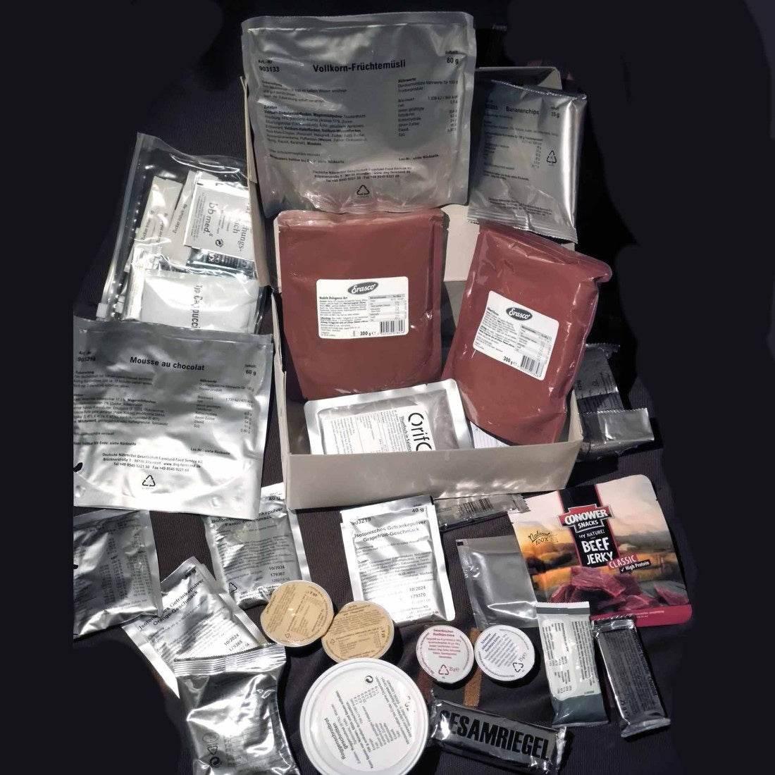 MRE Alemania EPA ración combate fuerzas armadas alemanas