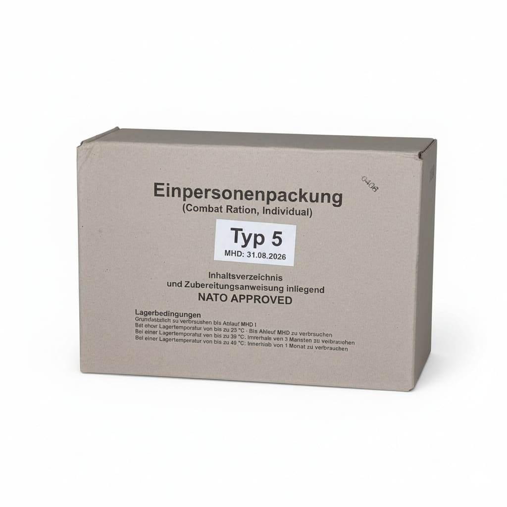 Ración alemana EPA ejército Alemania combate supervivencia
