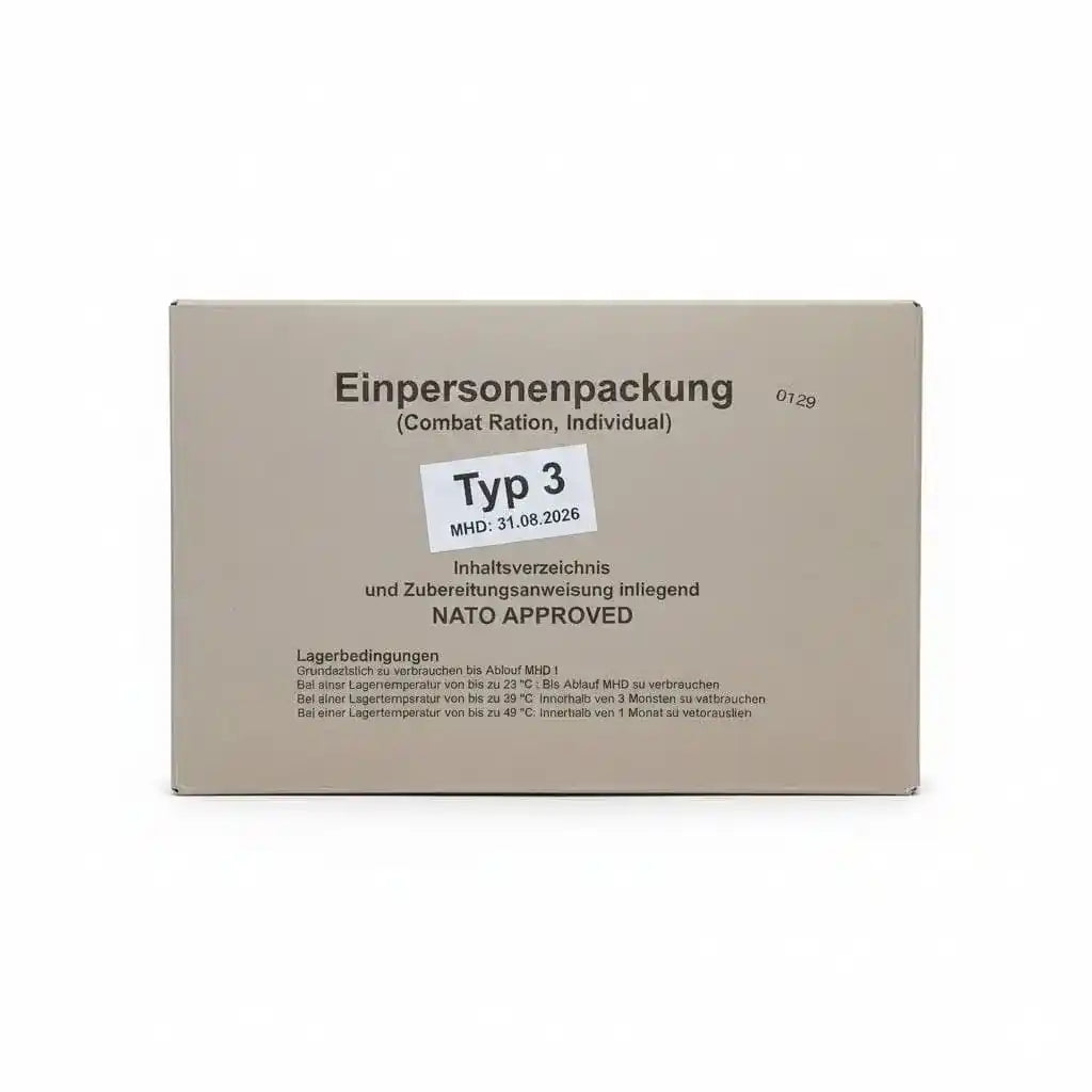 Ración alemana EPA ejército Alemania combate supervivencia