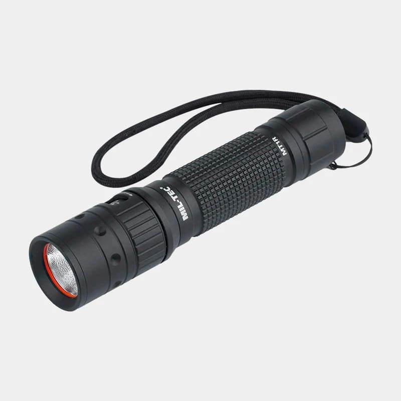 Linterna MT1R Operator Recargable MIL-TEC - RACIONES DE COMBATE MRE